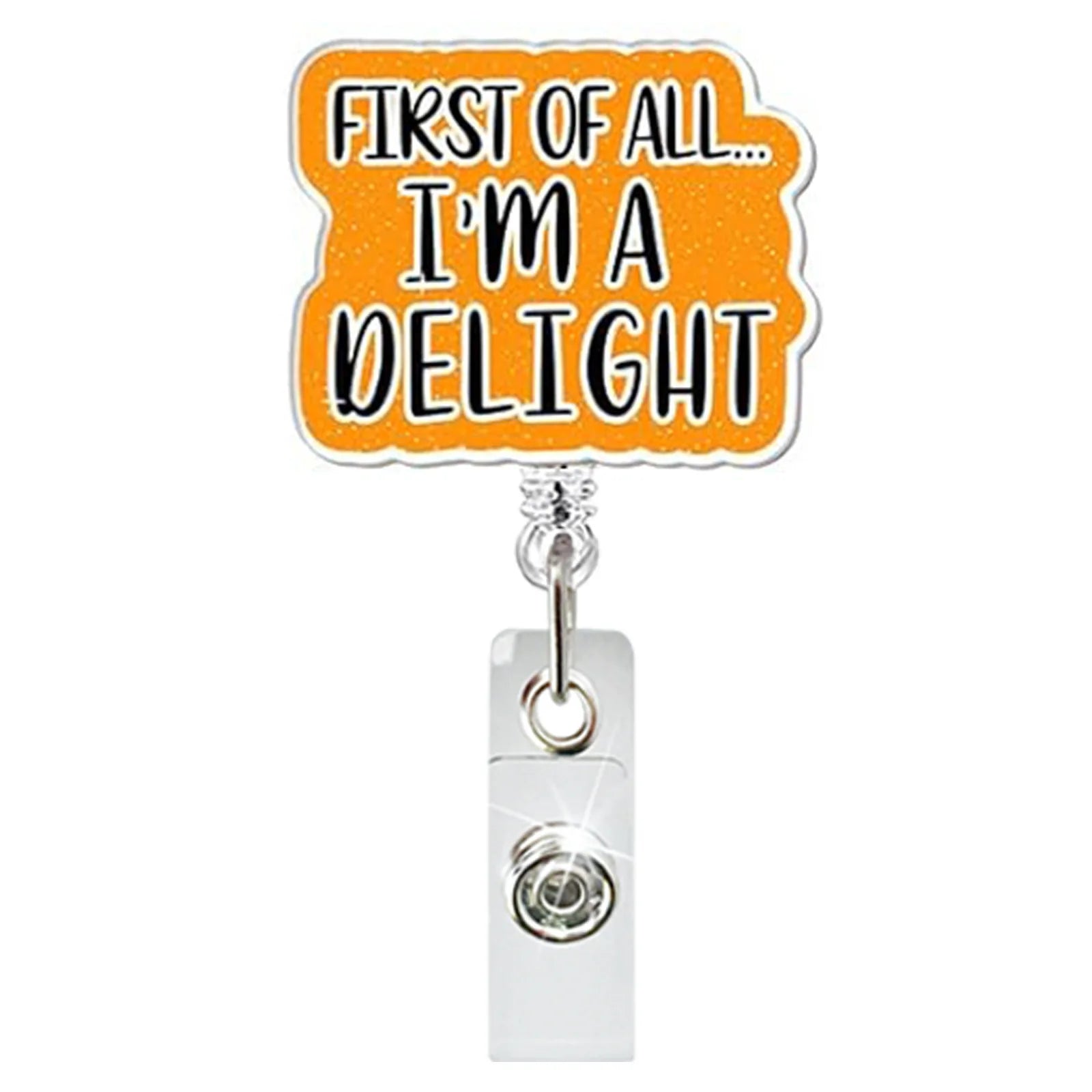 Nurse Gift Retractable Retractable Badge Reel ID Badge Holder