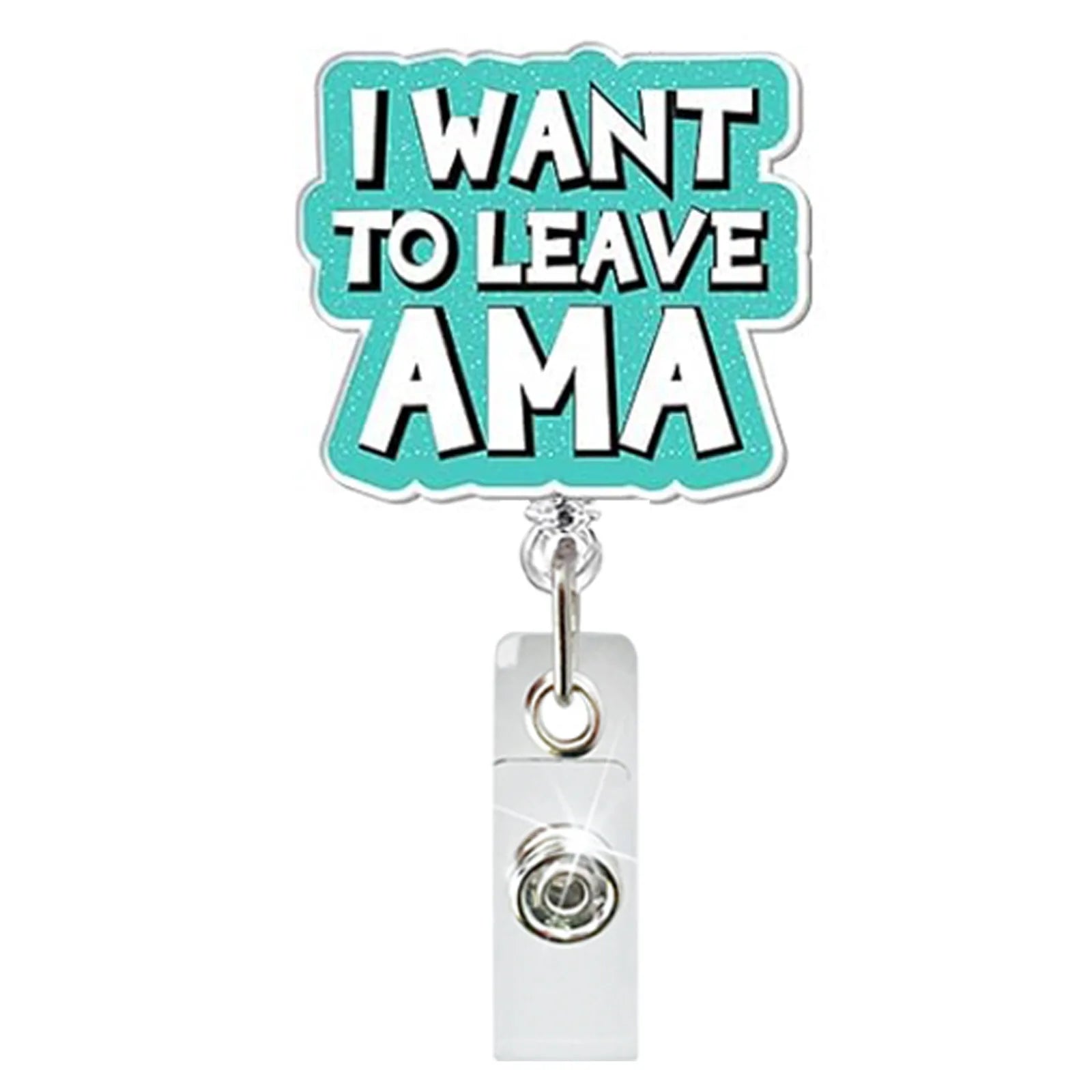 Nurse Gift Retractable Retractable Badge Reel ID Badge Holder