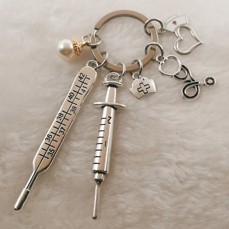 keychain doctor medical  nurse medical cute gift keychain souvenir
