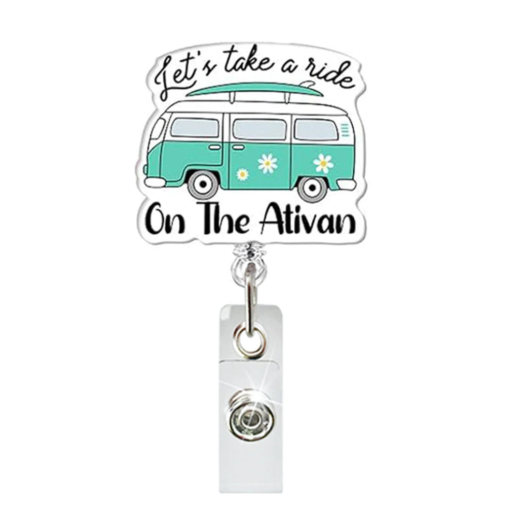 Nurse Gift Retractable Retractable Badge Reel ID Badge Holder