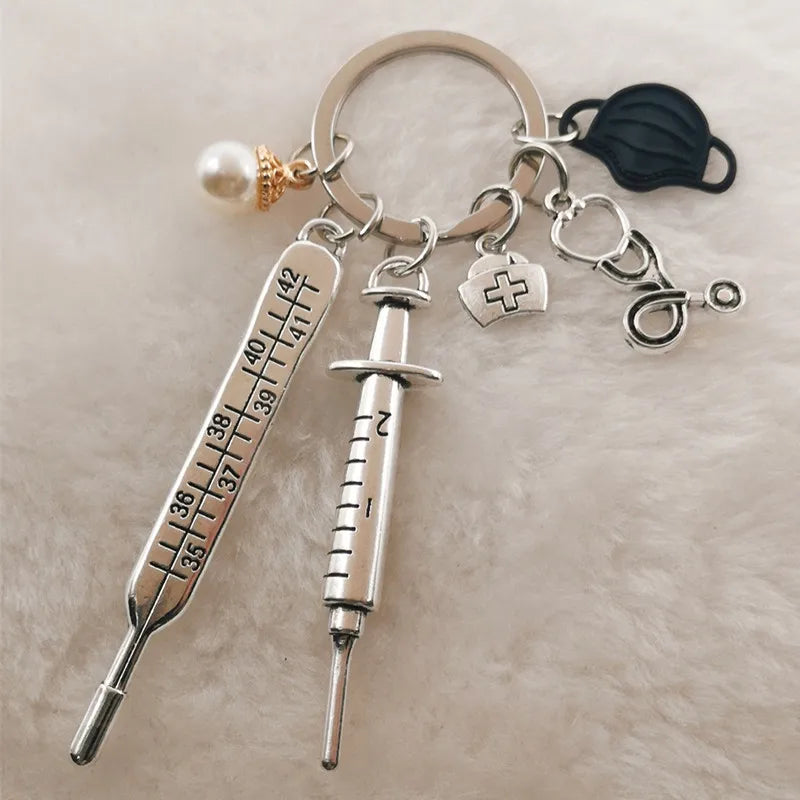 keychain doctor medical  nurse medical cute gift keychain souvenir