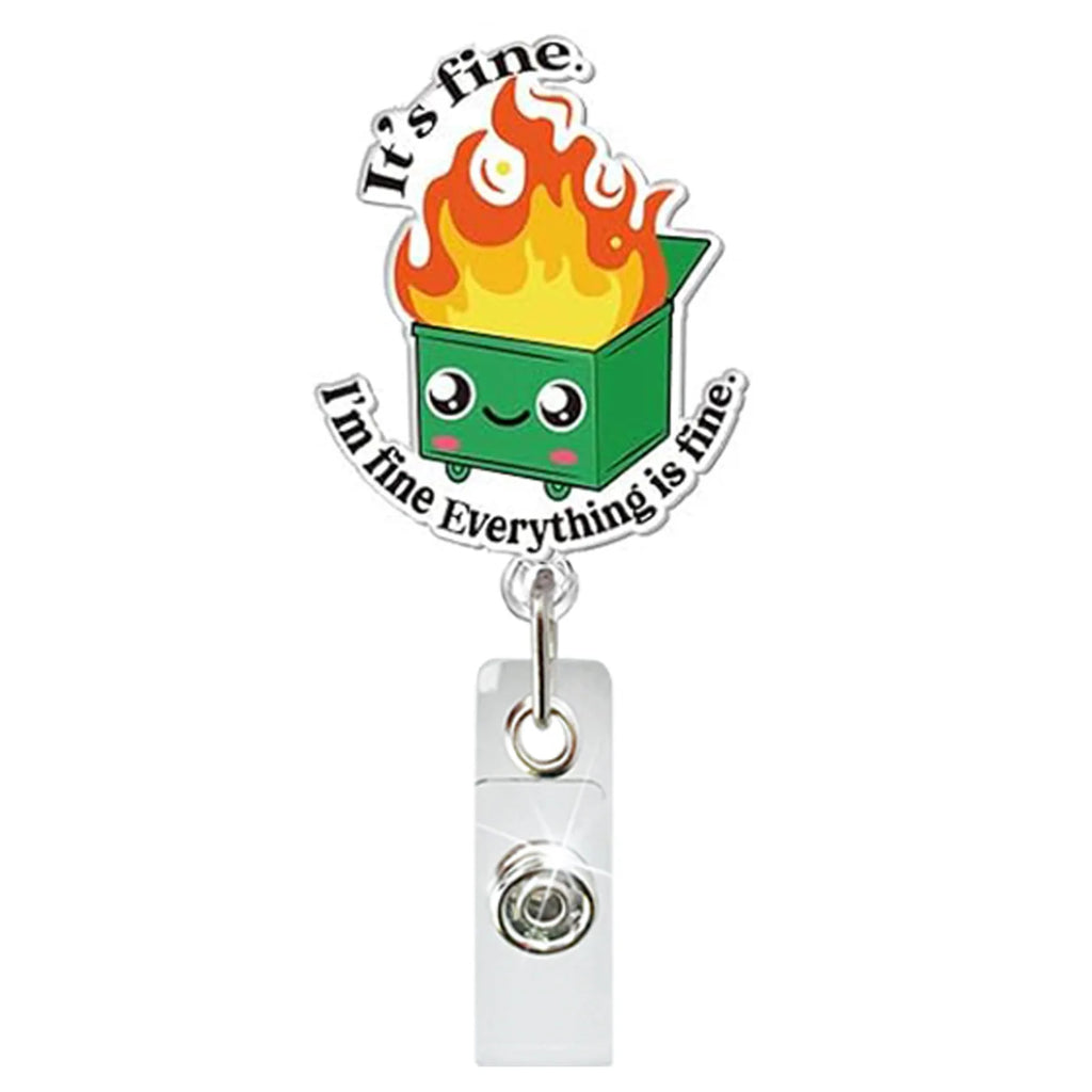 Nurse Gift Retractable Retractable Badge Reel ID Badge Holder