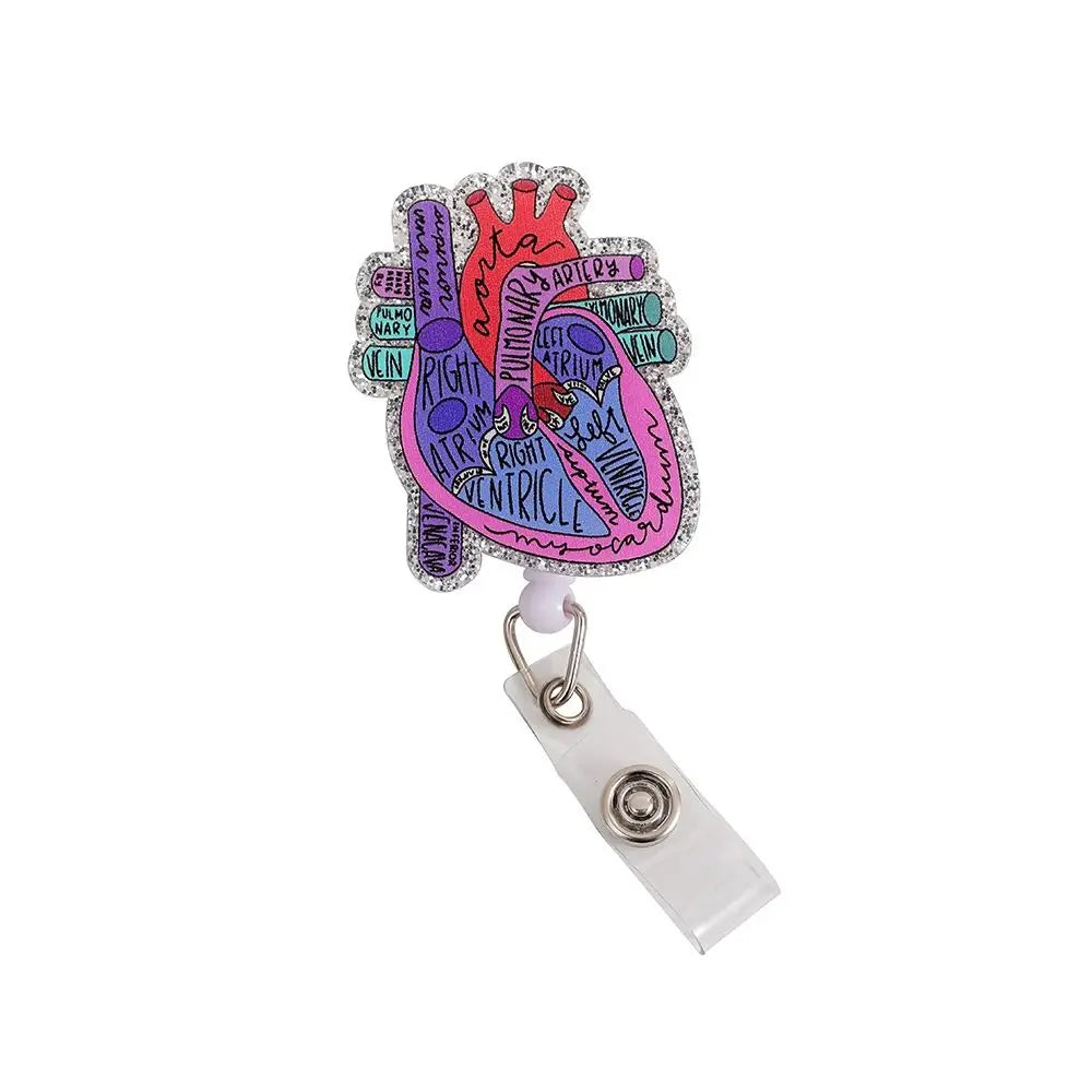Stretchable Organs Badge Reel
