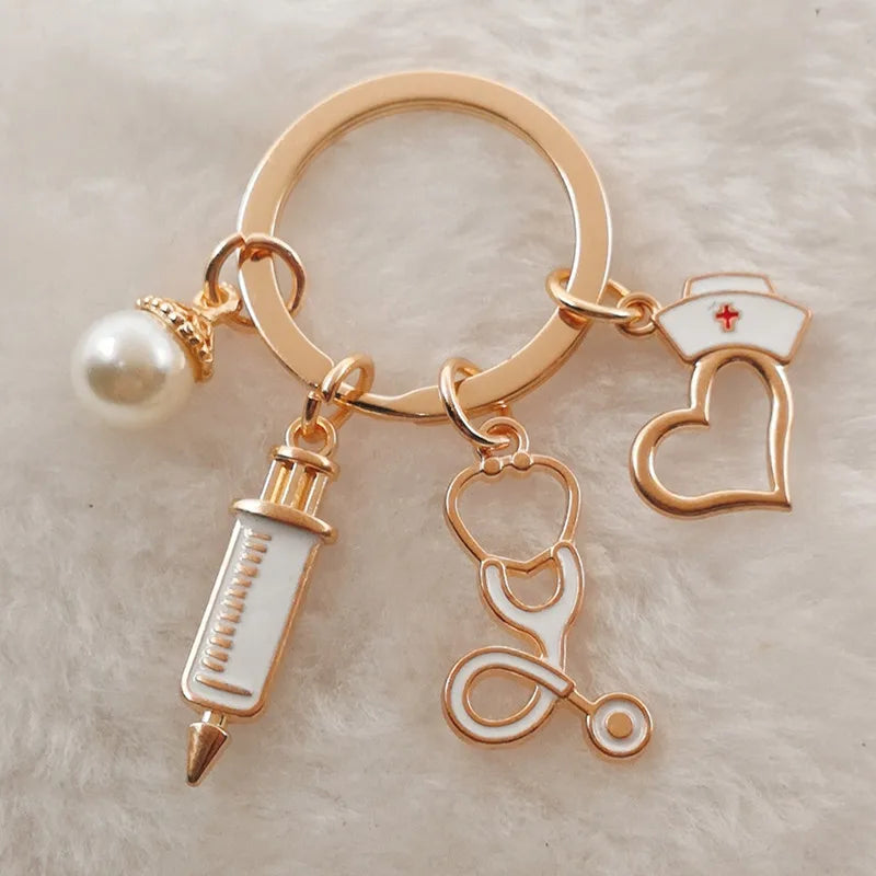 keychain doctor medical  nurse medical cute gift keychain souvenir