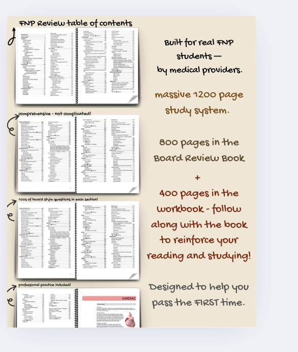 The FNP Review Book + WorkBook