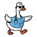 Silly Goose Ducktor Enamel Pins for Badge Reel