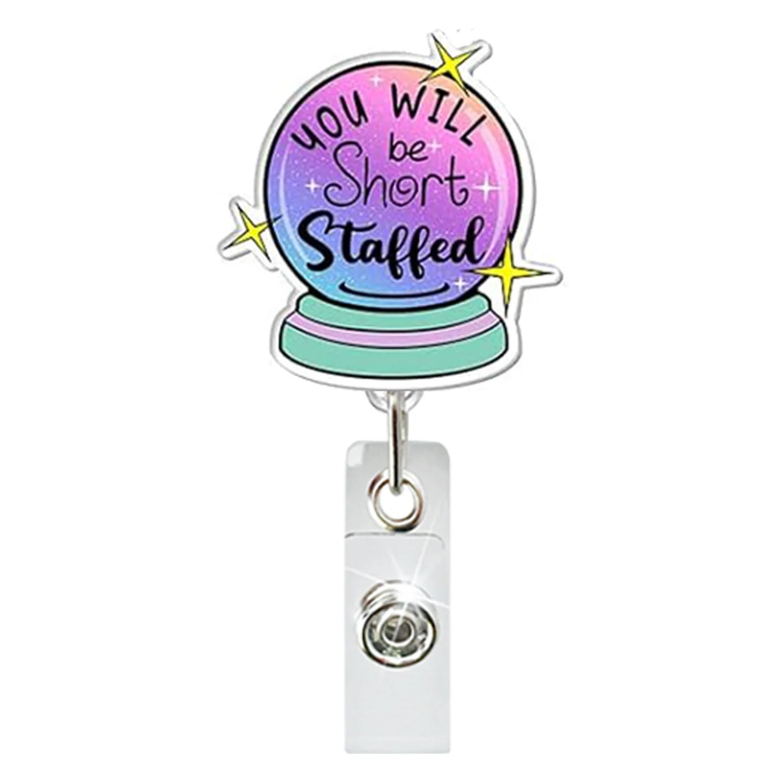 Nurse Gift Retractable Retractable Badge Reel ID Badge Holder
