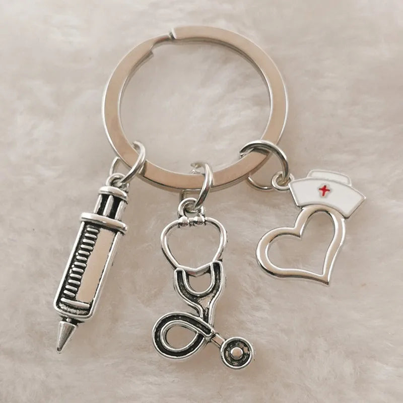 keychain doctor medical  nurse medical cute gift keychain souvenir