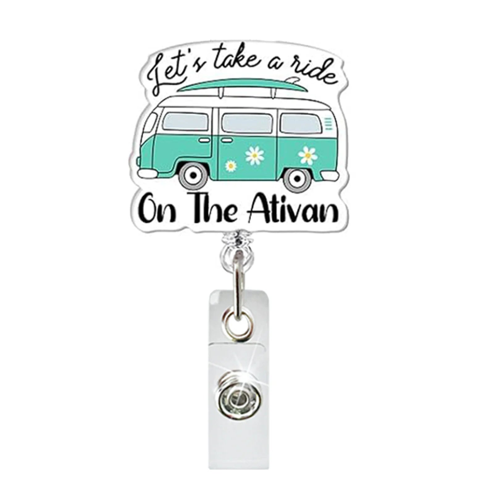 Nurse Gift Retractable Retractable Badge Reel ID Badge Holder