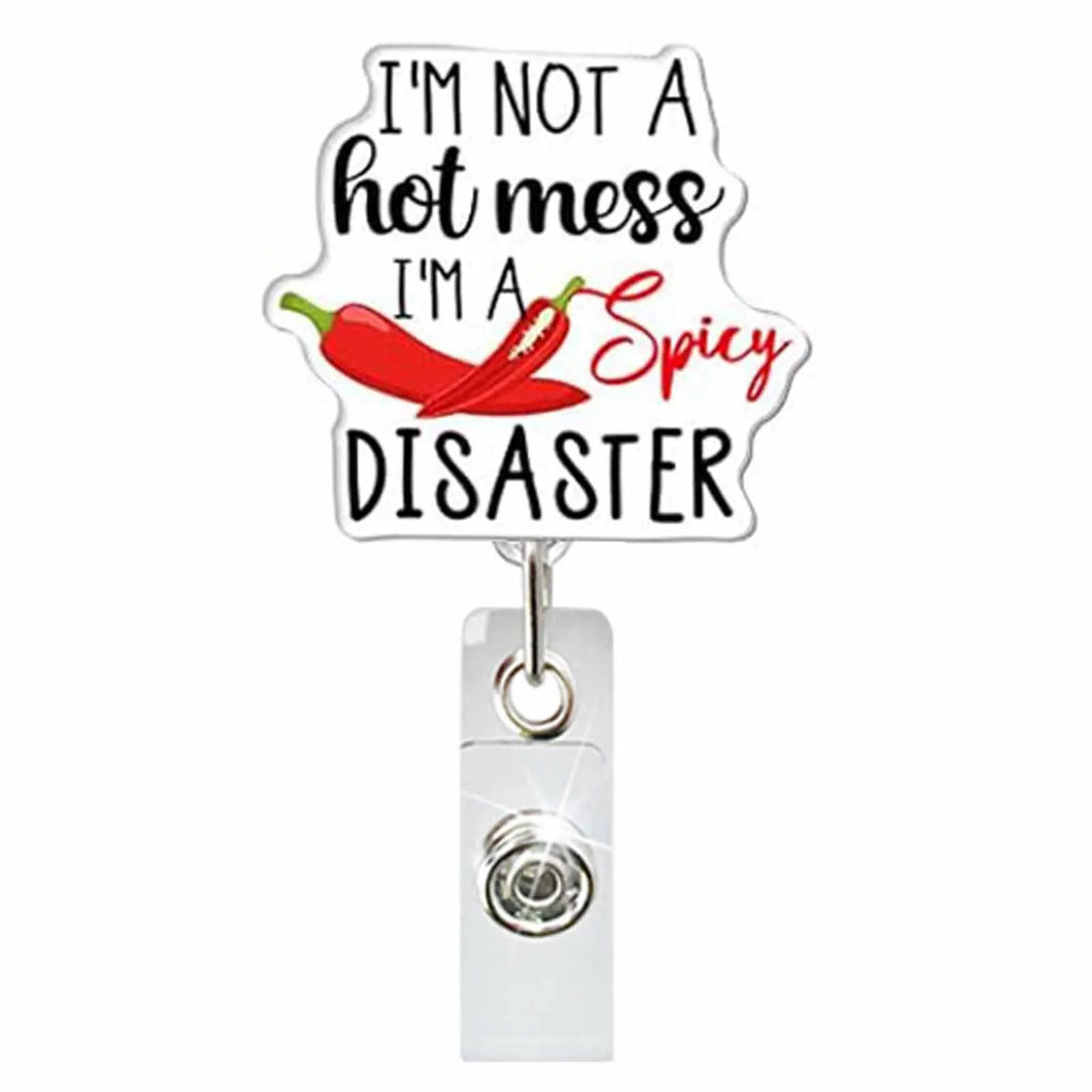 Nurse Gift Retractable Retractable Badge Reel ID Badge Holder