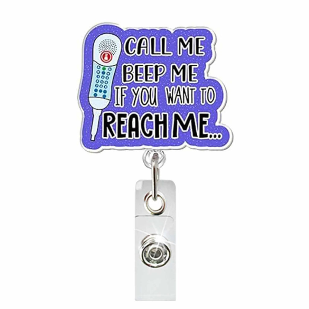 Nurse Gift Retractable Retractable Badge Reel ID Badge Holder