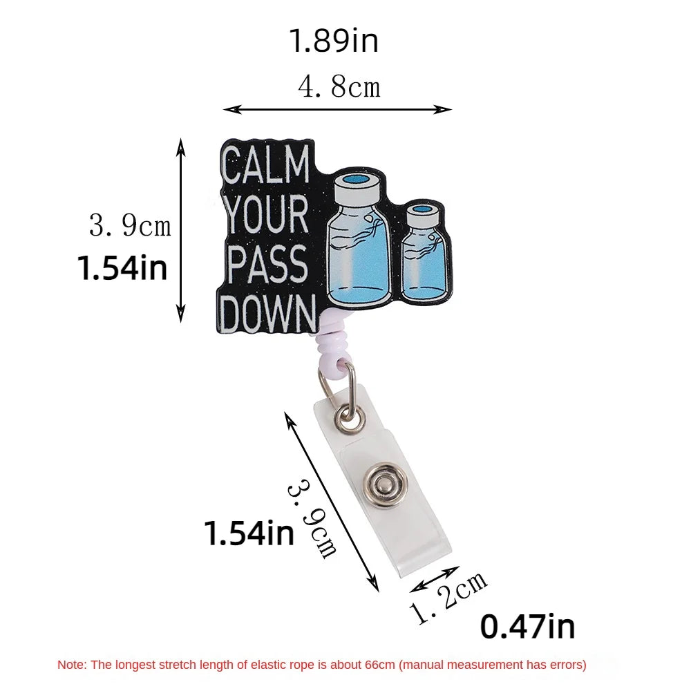 Stretchable Organs Badge Reel