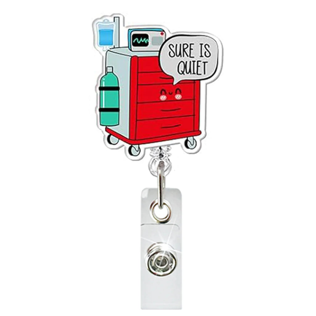 Nurse Gift Retractable Retractable Badge Reel ID Badge Holder